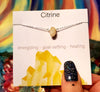 Raw Crystal Healing Necklace .+*+ Silver | Minimalist | Dainty Ruby | Labradorite | Sapphire | Moonstone | Rose Quartz | 18"