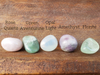 Pick 3 Stones .+*+. Interchangeable Healing Stone and Crystal Necklace GIFT BOX .+*+.  Adjustable .+*+. Hemp!