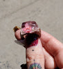 Magical Wood Enchanted Resin Ring +*+. 8 Scenes: Ocean | Blue Sky Mountain | City Skyline | Hot Pink, Light Pink, Red & Yellow Floral!