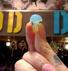 Mini Polished Stone Mushrooms .+*+. Crystal Agate Semiprecious 2cm  +*+. Chakra, Reiki, Meditation, Mushroom Lover  +*+  Terrarium Decor