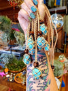 Pick 3 Stones .+*+. Interchangeable Healing Stone and Crystal Necklace GIFT BOX .+*+.  Adjustable .+*+. Hemp!