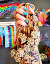 Interchangeable Stone and Crystal Necklace Pouch 18+ Stone Options .+*+. Chakra, Healing | Adjustable | Hemp | Handmade!