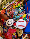Iron On Embroidered Patches .+*+.  For Jean Jackets .+*+. Jeans .+*+. Sweatshirts .+*+. & MORE! .+*+. Sold By Patch Size or Group!