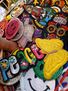 Iron On Embroidered Patches .+*+.  For Jean Jackets .+*+. Jeans .+*+. Sweatshirts .+*+. & MORE! .+*+. Sold By Patch Size or Group!