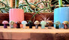 Mini Polished Stone Mushrooms .+*+. Crystal Agate Semiprecious 2cm  +*+. Chakra, Reiki, Meditation, Mushroom Lover  +*+  Terrarium Decor
