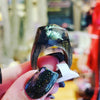 Magical Wood Enchanted Resin Ring +*+. 8 Scenes: Ocean | Blue Sky Mountain | City Skyline | Hot Pink, Light Pink, Red & Yellow Floral!