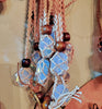 Pick 3 Stones .+*+. Interchangeable Healing Stone and Crystal Necklace GIFT BOX .+*+.  Adjustable .+*+. Hemp!