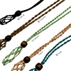 Pick 3 Stones .+*+. Interchangeable Healing Stone and Crystal Necklace GIFT BOX .+*+.  Adjustable .+*+. Hemp!